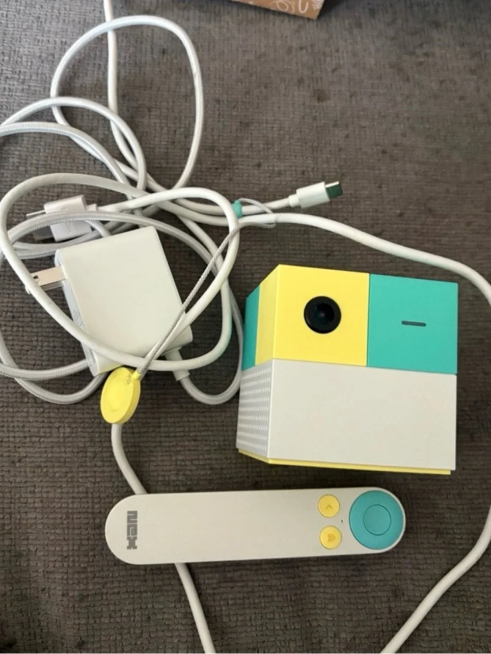 Playground Yellow & Teal Smart Projector Console